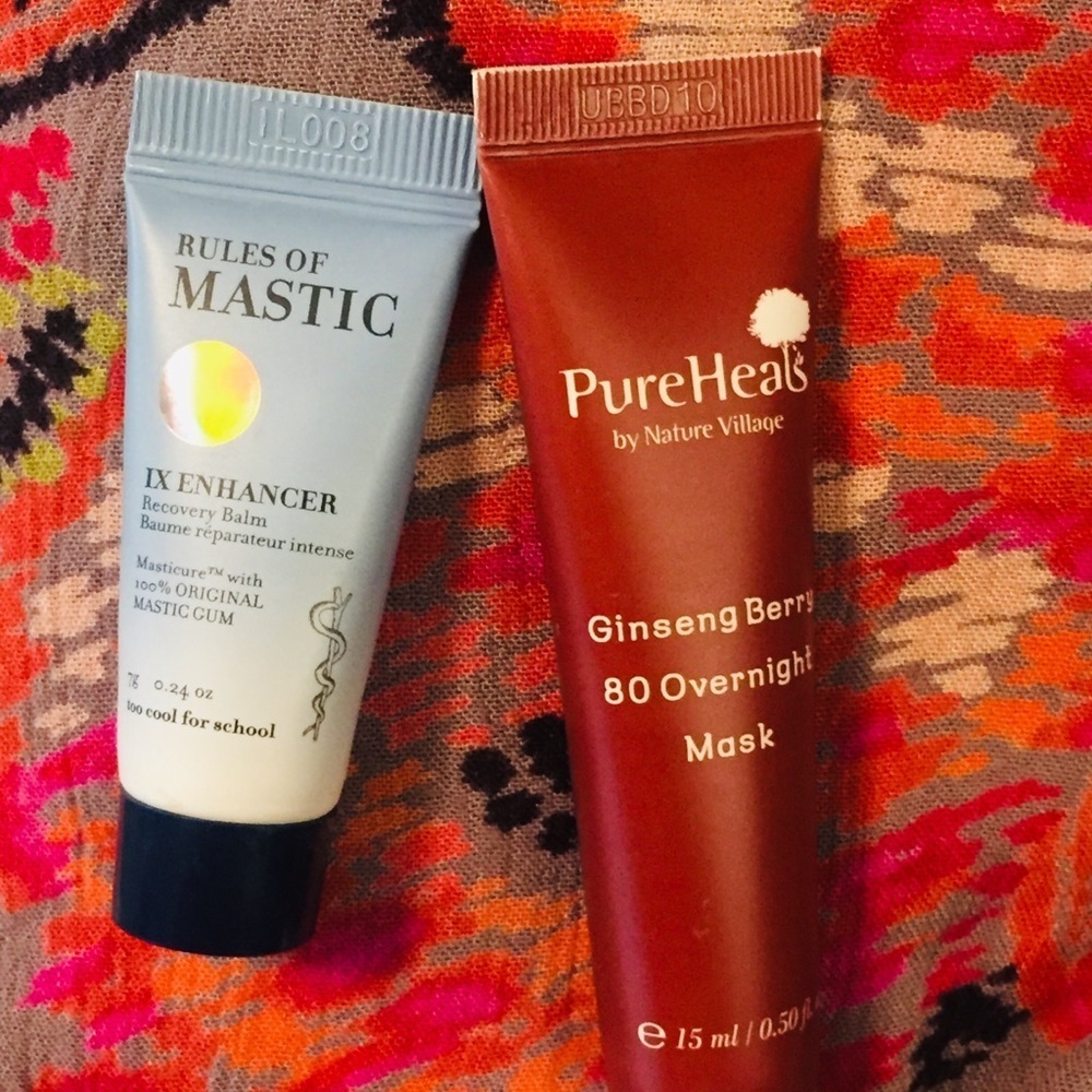 GINSENG Berry Overnight Mask + Rules of Mastic